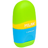 Ластик-точилка Milan "Capsule Mix", 1 отверстие, с контейнером - 4