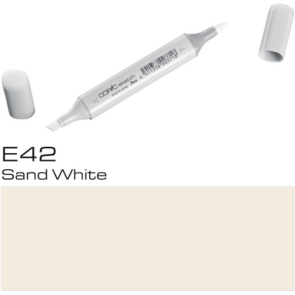 Маркер перманентный "Copic Sketch", E-42 песочный белый