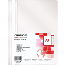 Папка-скоросшиватель "Office Products", А4, белый