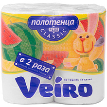 Полотенца бумажные Veiro "Classic Plus"