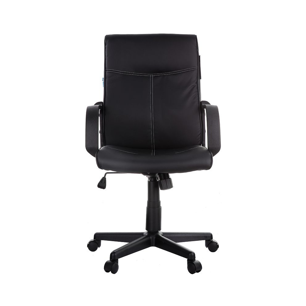 Кресло для персонала Helmi HL-M03 "Referent", экокожа, пластик, черный - 2