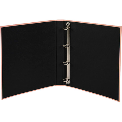 Папка на кольцах "Aquarel", 4 кольца, персиковый - 2