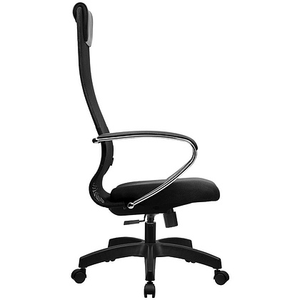 Кресло для руководителя Метта "BK-8 PL", ткань-сетка, металл, черный - 3