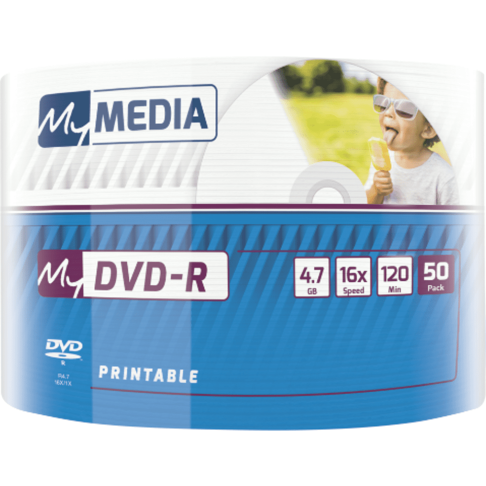 Диск DVD-R MyMedia, 4.7Gb, 16x, 50 штук - 3