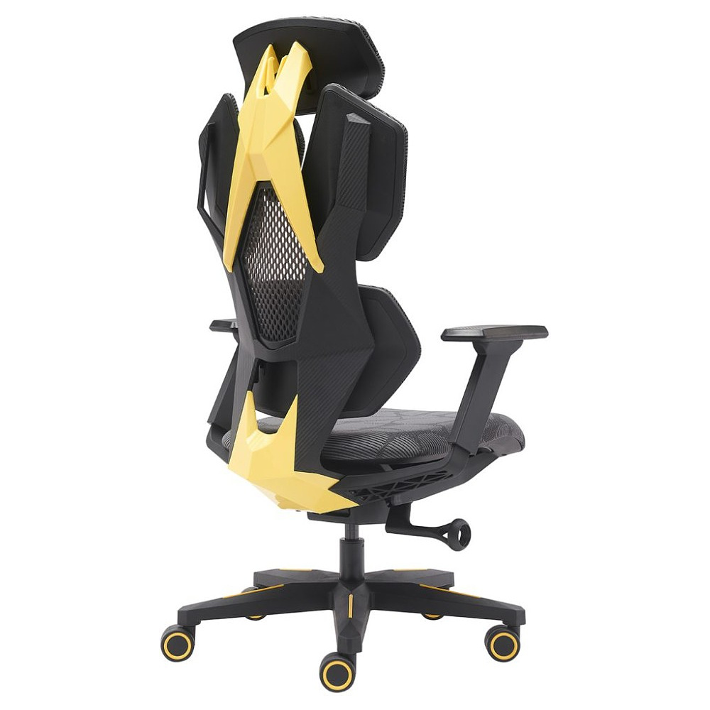 Кресло игровое EVERPROF "Tiger", сетка, пластик, серый - 4