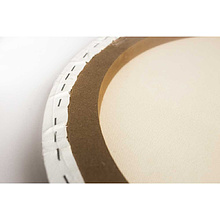 Холст на подрамнике круглый "Малевичъ", 40 см, хлопок, 380 г/м2, мелкое зерно