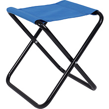 Табурет складной ANGLER, ткань, синий