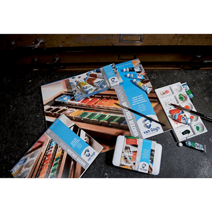 Бумага для акварели "Van Gogh", 24х32 см, 300 г/м2, 12 листов - 4