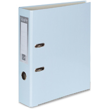 Папка-регистратор "VauPe", А4, 50 мм, ламинированный картон, небесно-голубой