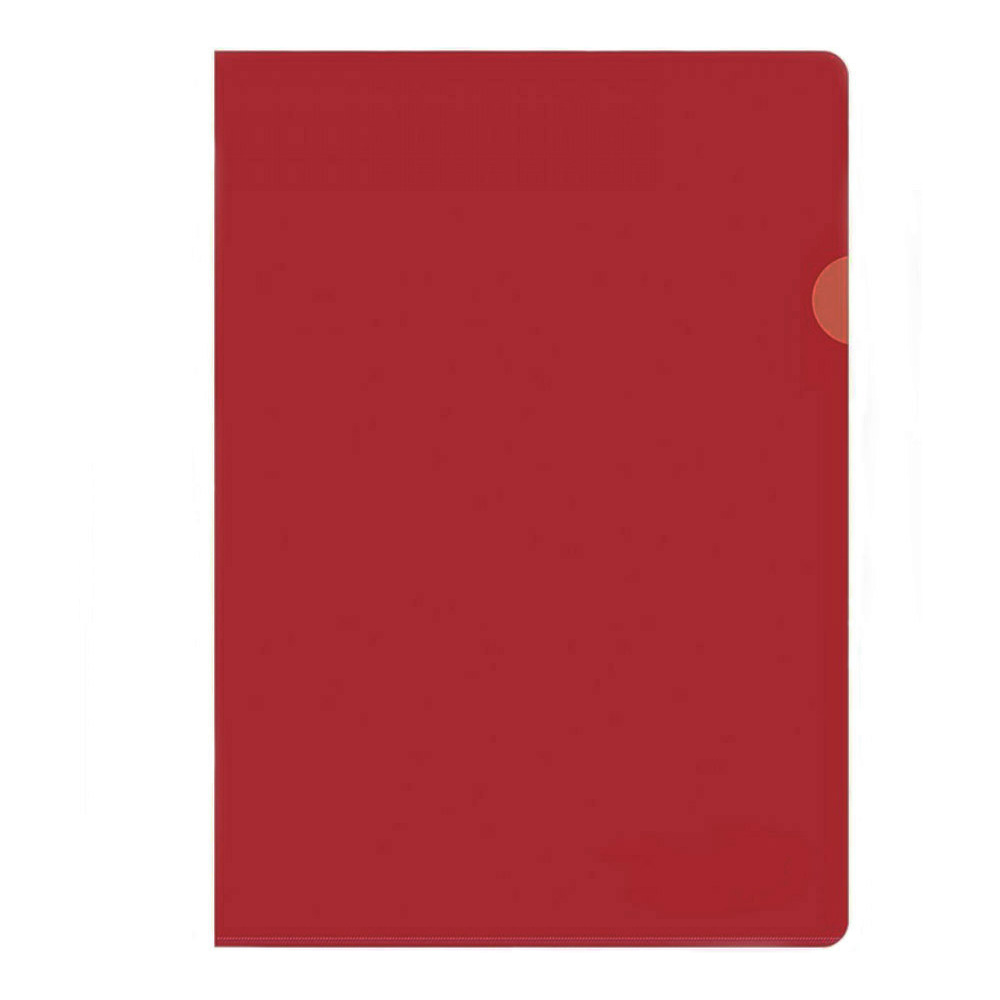 Папка-уголок "Inter-folia", A4, 115 мк, красный