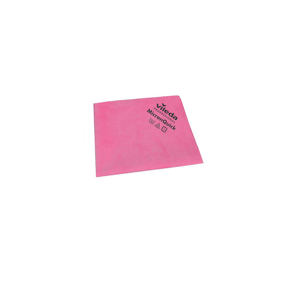 Салфетка из микроволокна "МикронКвик", 38x40 см, красная, 1 шт