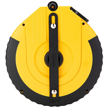 Мерная лента Deli YS EDL9850ZY, 50 м х 14,5 мм, лента фиберглас, пластиковый корпус, желтый, черный - 7