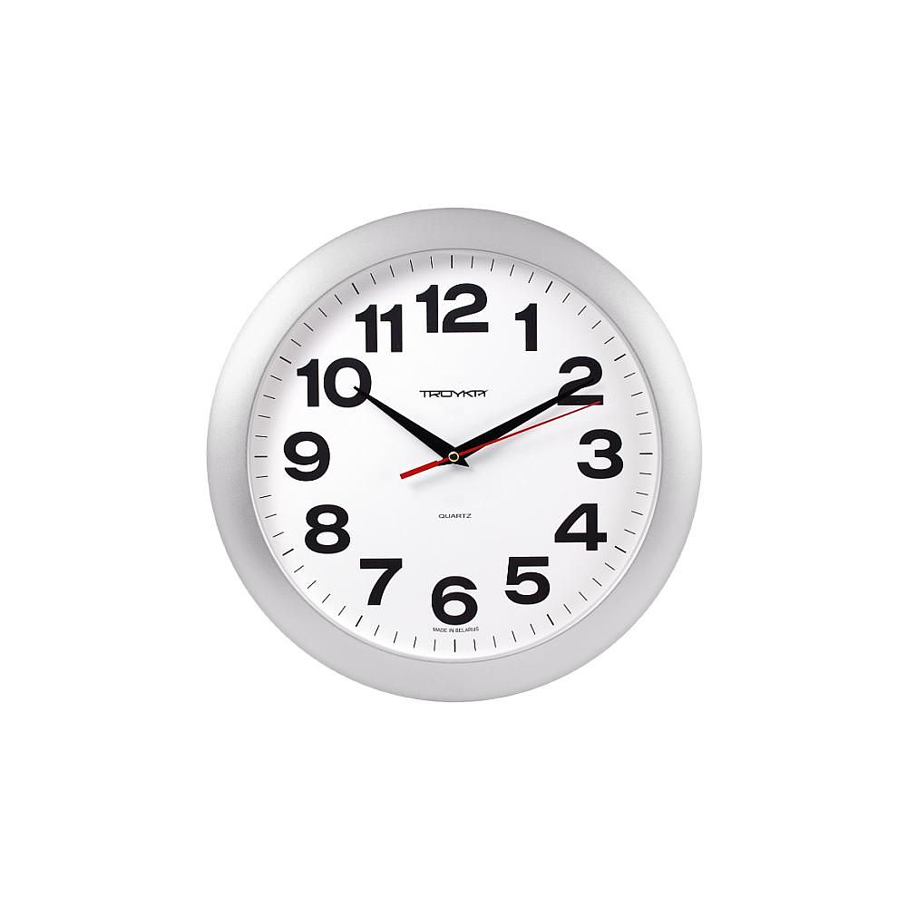 Часы настенные "9008256", серебристый