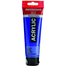 Краски акриловые "Amsterdam", 504 ультрамарин, 120 мл, туба