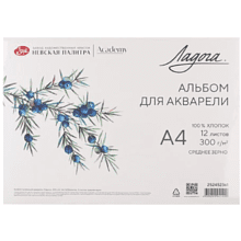 Альбом для рисования акварелью "Ладога"