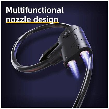 Насос велосипедный ножной Deli YS EDL880003, 9.6 bar/140 PSI - 6