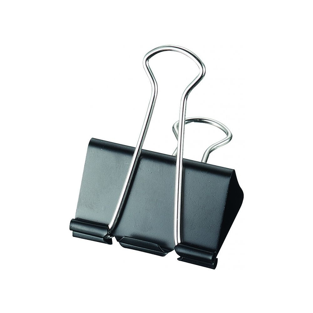 Зажим для бумаги Maped, 41 мм, черный - 5