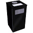 Урна для мусора "Квадро-11", 80 л, черный
