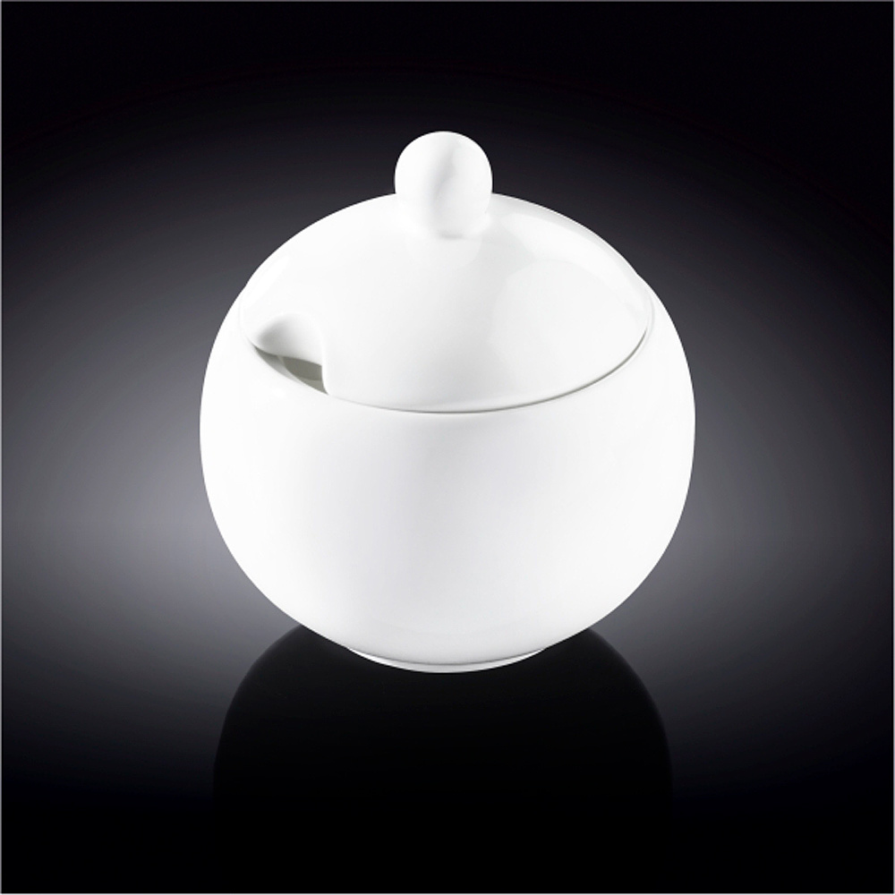 Сахарница Wilmax "WL-995029 Olivia", фарфор, 540 мл, белый - 3