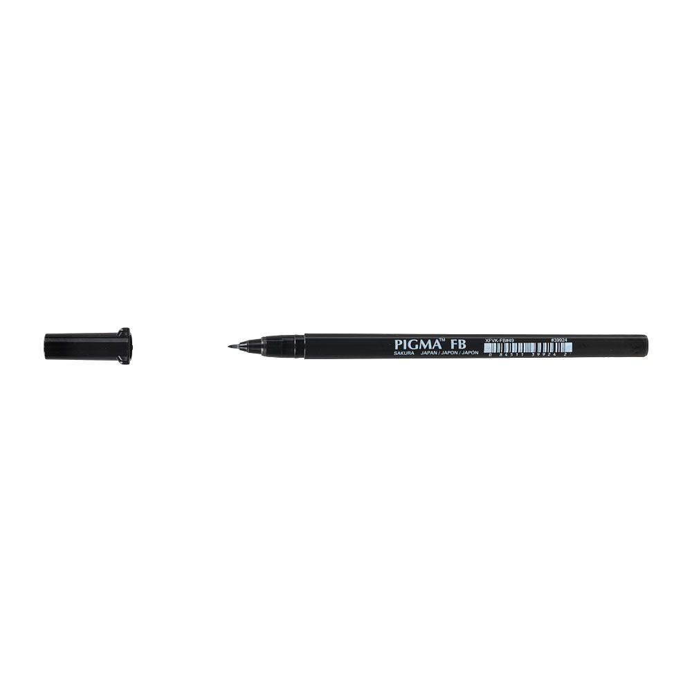 Ручка капиллярная "Pigma Brush Pen", FB, черный - 3