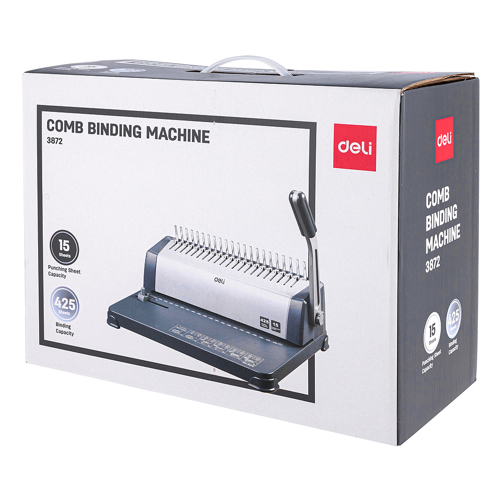 Перфобиндер Deli Plastic Binder "3872" - 4