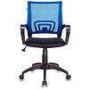 Кресло для персонала Бюрократ "CH-695N/BLACK", ткань, пластик, синий - 3