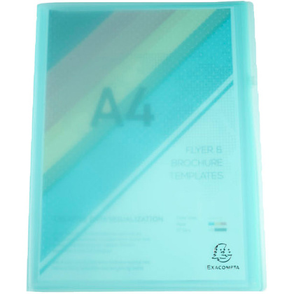 Папка c файлами "Chromaline Pastel", 40 карманов, ассорти - 6