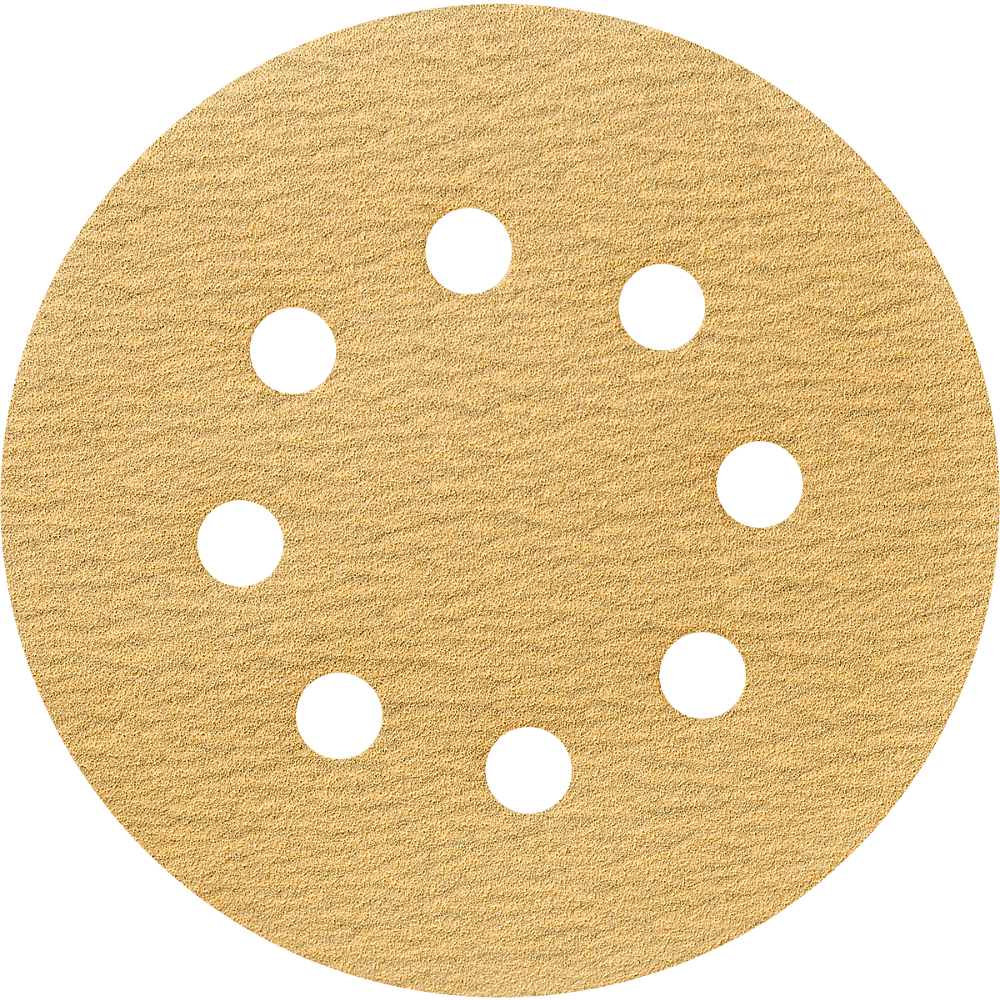 Круг шлифовальный абразивный Krugo Master, 8 отверстий, d125, p.1000