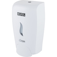 Диспенсер BXG-FD-1058, для мыла-пены 1 л, пластик, белый