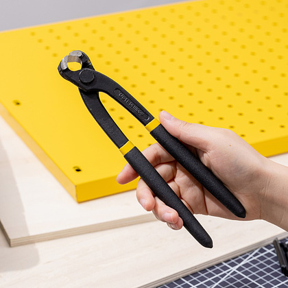 Клещи торцевые Deli YS EDL111009, 230 мм, черный - 10