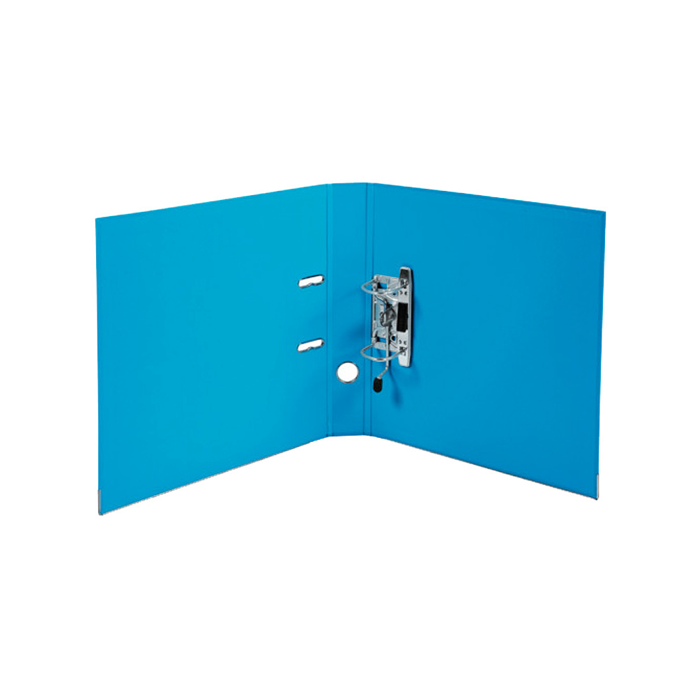 Папка-регистратор "Exacompta", A4+, 50 мм, ПВХ, голубой пастельный - 2