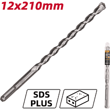 Бур по бетону Deli YS EDH-Y12210, 12 x 210 мм, SDS-PLUS