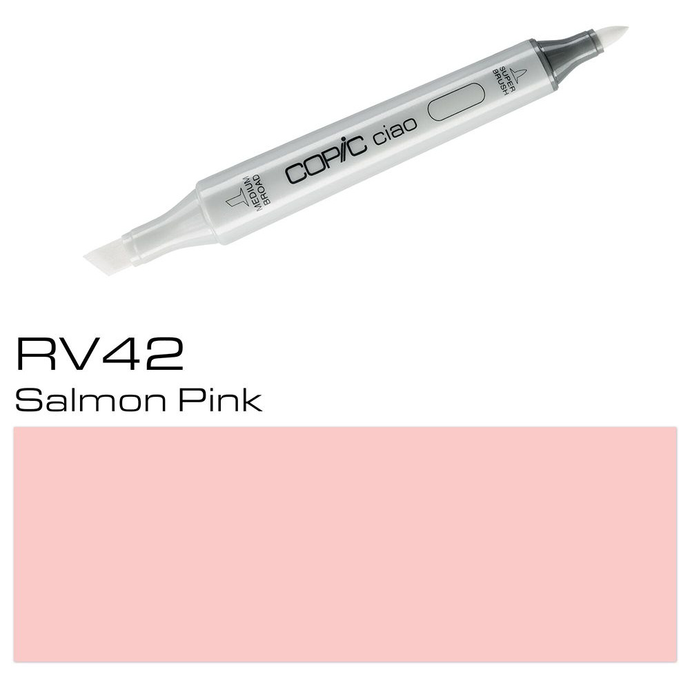 Маркер перманентный "Copic ciao", RV-42 лососевый розовый