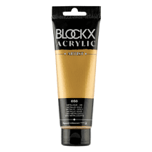 Краски акриловые "Blockx", 050 золото металлик, 120 мл