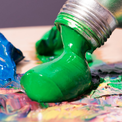 Краски масляные "HIMI.MIYA", виридиан, 170 мл., туба - 4