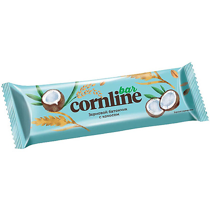 Батончик "Cornline", 30 г, с кокосом