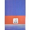 Книга канцелярская, A4, 100 листов, клетка, синий, красный - 4