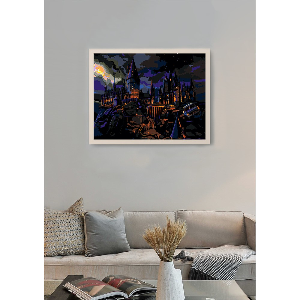 Картина по номерам "Гарри Поттер. Замок Хогвартс" - 4