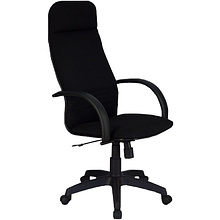 Кресло для руководителя "Metta BP-1 Pilot", ткань, пластик, черный
