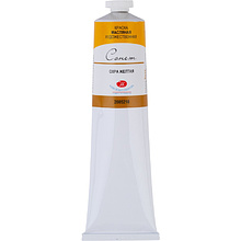 Краски масляные "Сонет", 218 охра желтая, 120 мл., туба