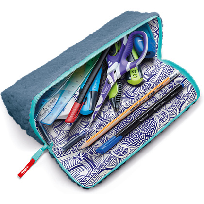 Пенал Maped "Open XXL", 1 отделение, голубой - 5