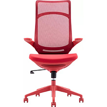 Кресло для руководителя EVERPROF Spirit, сетка, красный