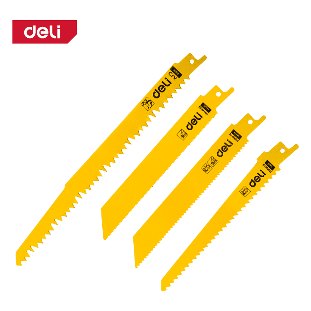 Набор пилок Deli YS EDH-WJT010-EH1, для лобзика и сабельной пилы, 10 шт - 3