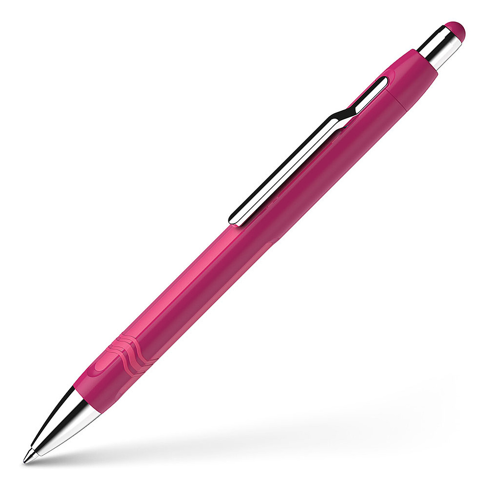 Ручка шариковая автоматическая "Schneider Epsilon", розовый, стерж. синий