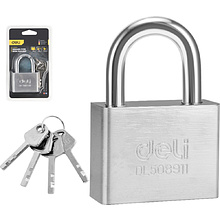 Замок навесной Deli "EDL508911", 50 мм