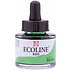 Жидкая акварель "ECOLINE", 600 зеленый, 30 мл