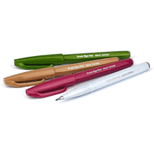 Маркер-кисть "Brush Sign pen. Nature", 4 шт