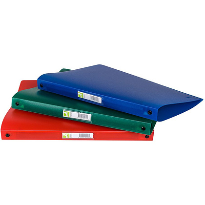 Папка на кольцах "Q-Connect", 4 кольца, синий - 3