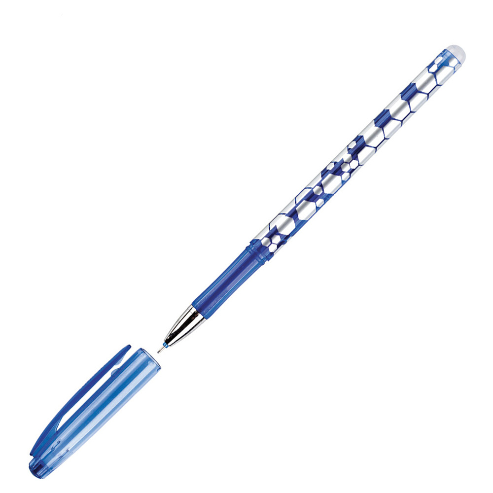 Ручка гелевая стираемая "Erasable", 0,5 мм, синий, стерж. синий - 2