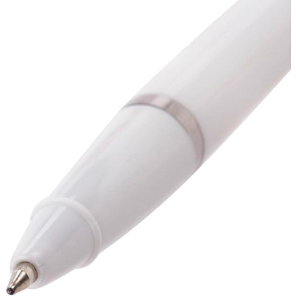 Ручка шариковая на подставке "Стэнд-Пен", 0.5 мм, белый, стерж. синий - 3
